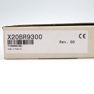 B&R X20 Digitaleingangsmodul X20BR9300 Rev.G0 OVP