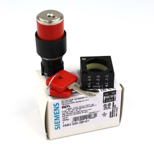 Siemens Schluesselschalter OMR 3SB3000-3BH01 OVP