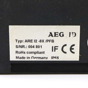 AEG Kompakt Lesegerät ARE i2-9X/PFB GEB