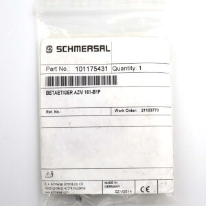 SCHMERSAL Betätiger AZM 161-B1F 101175431 OVP