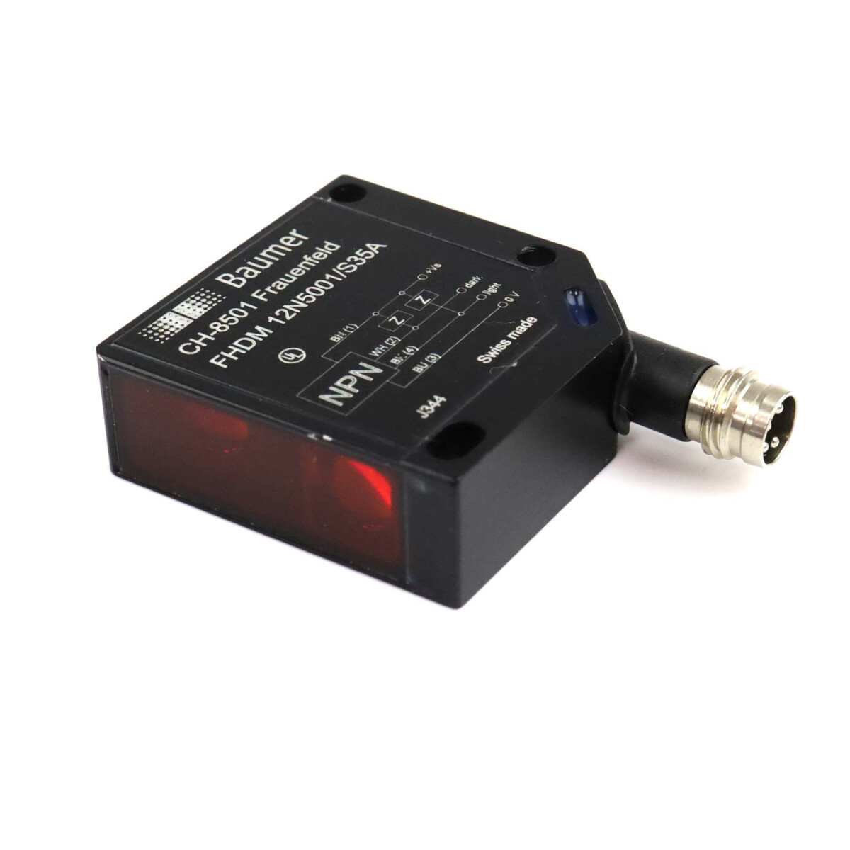 Baumer electric Reflexions-Lichttaster FHDM 12N5001/S35A GEB