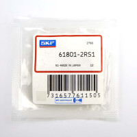 SKF Kugellager Rillenkugellager 61801-2RS1 (10Stk.) OVP