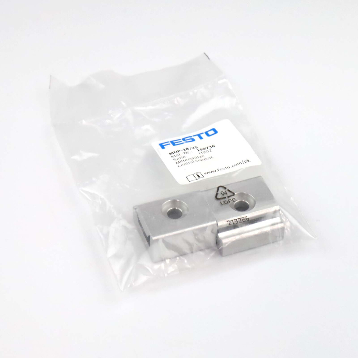 Festo Mittenstütze MUP-18/25 150736 OVP