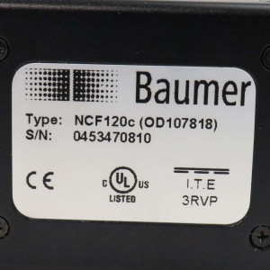 NeuroCheck/Baumer Industriekamera NCF120c OD107818 NOV