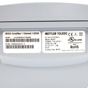 Mettler Toledo Transmitter M300 Cond/Res 1-CH NOV