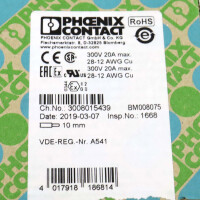 Phoenix Contact Doppelstock-Zugfederklemme STTB 2,5 3031270 (27Stk.) OVP