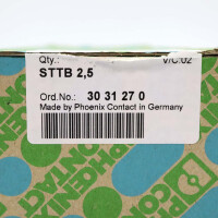 Phoenix Contact Doppelstock-Zugfederklemme STTB 2,5 3031270 (27Stk.) OVP