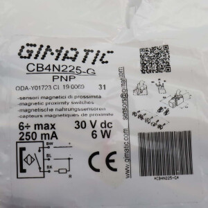 Gimatic Magnetischer Sensor CB4N225-G OVP