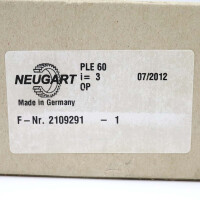 NEUGART Planetengetriebe PLE60 2109291-1-001 i=3 OVP
