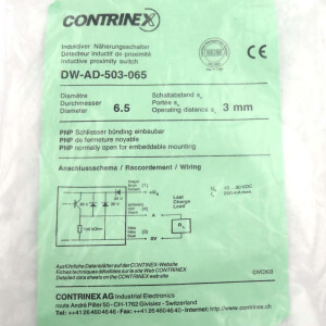 CONTRINEX Induktiver Näherungsschalter DW-AD-503-065 OVP