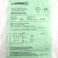CONTRINEX Induktiver Näherungsschalter DW-AD-503-065 OVP