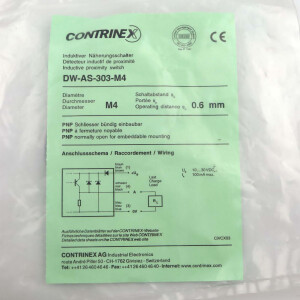 CONTRINEX Induktiver Näherungsschalter DW-AS-303-M4 OVP