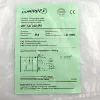 CONTRINEX Induktiver Näherungsschalter DW-AS-303-M4 OVP