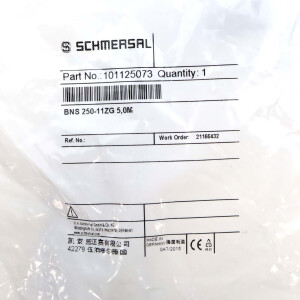 SCHMERSAL Magnet-Sensor BNS 250-11ZG 5,0M 101125073 OVP