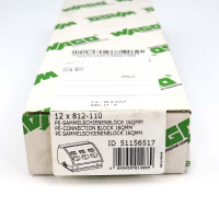 WAGO Anschlussblock 812-110 (12Stk.) OVP