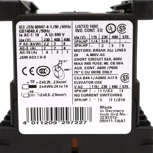 Siemens Leistungsschütz 3RT1015-2JB41 OVP
