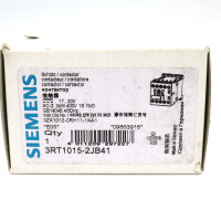 Siemens Leistungsschütz 3RT1015-2JB41 OVP