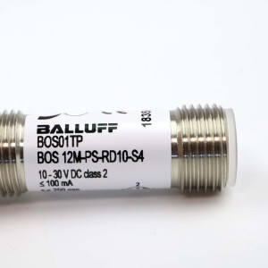 Balluff Lichttaster BOS01TP BOS 12M-PS-RD10-S4 OVP