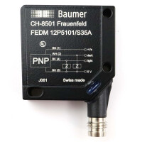 Baumer electric Einweg-Lichtschranke FEDM 12P5101/S35A OVP
