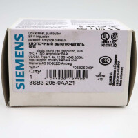 Siemens Leuchtdrucktaster 3SB3205-0AA21 OVP