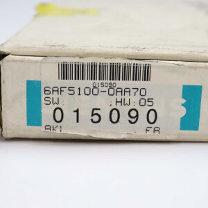 Siemens Digitaleingabe 6AF5100-0AA70 E-Stand:05 OVP