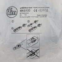 ifm T-Nut-Zylindersensor MK5100 MKT3000-BPKG OVP