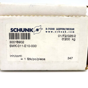 SCHUNK Schnellwechselsystem SWK-011-E10-000 30016902 OVP