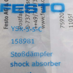 Festo Stoßdämpfer YSR-5-5-C 158981 OVP