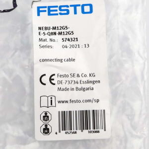 Festo Verbindungsleitung NEBU-M12G5-E-5-Q8N-M12G5 574321 OVP