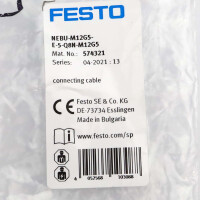 Festo Verbindungsleitung NEBU-M12G5-E-5-Q8N-M12G5 574321 OVP