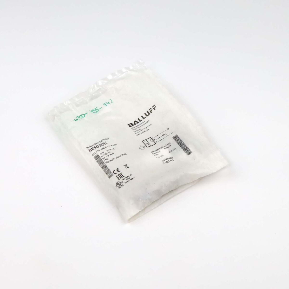 Balluff Induktiver Sensor BES030R BES 516-326-G-E5-Y-S49 OVP