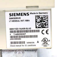 Simodrive 611 LT-Modul 6SN1123-1AA00-0LA3 Vers.A GEB