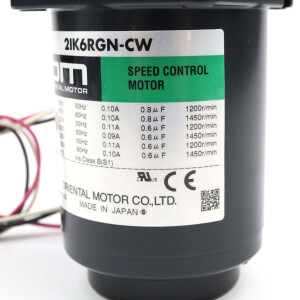 ORIENTAL MOTOR AC Speed Control Motor 2IK6RGN-CWE OVP