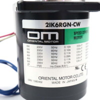 ORIENTAL MOTOR AC Speed Control Motor 2IK6RGN-CWE OVP