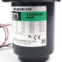 ORIENTAL MOTOR AC Speed Control Motor 2IK6RGN-CWE OVP
