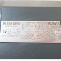 Siemens Synchronservomotor 1FT6102-8AC71-1AH2 GEB