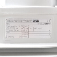 Elektror Radial-Mitteldruckventilator RD6 21,5m³/min 2,7kPa NOV