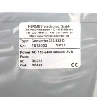 Hermes electronic Schnittstellenkonverter 232/422D NOV