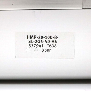 Festo Pneumatisches Linearmodul HMP-20-100-B-SL-2G4-AD-A4 537941 GEB