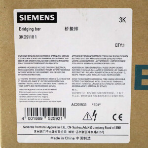 Siemens Verbindungsbrücke 3KD9118-1 OVP