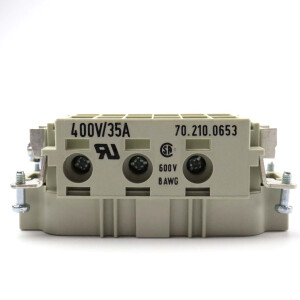 Wieland Steckereinsatz POW STS 6 6,0 40 AG 70.210.0653.0 (10Stk.) OVP