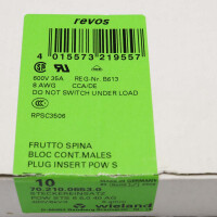Wieland Steckereinsatz POW STS 6 6,0 40 AG 70.210.0653.0 (10Stk.) OVP
