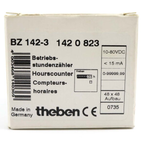 theben Betriebsstundenzähler BZ 142-3 1420823 OVP