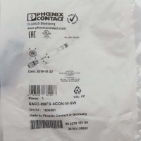 Phoenix Contact Steckverbinder SACC-M8FS-4CON-M-SW 1506891 OVP