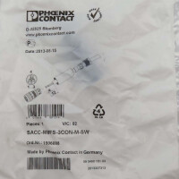 Phoenix Contact Steckverbinder SACC-M8FS-3CON-M-SW 1506888 OVP
