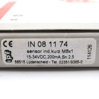 ipf electronic induktiver Sensor IN081174 OVP