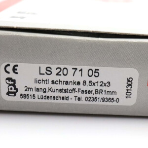 ipf electronic Lichtleiter Schranke LS207105 OVP