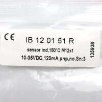 ipf electronic induktiver Sensor IB120151R NOV