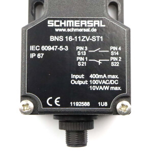 SCHMERSAL Sicherheits-Sensor BNS 16-11ZV-ST1 1192588 GEB