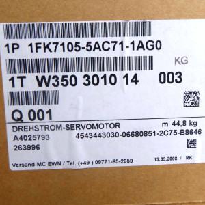 Siemens Synchronservomotor 1FK7105-5AC71-1AG0 OVP